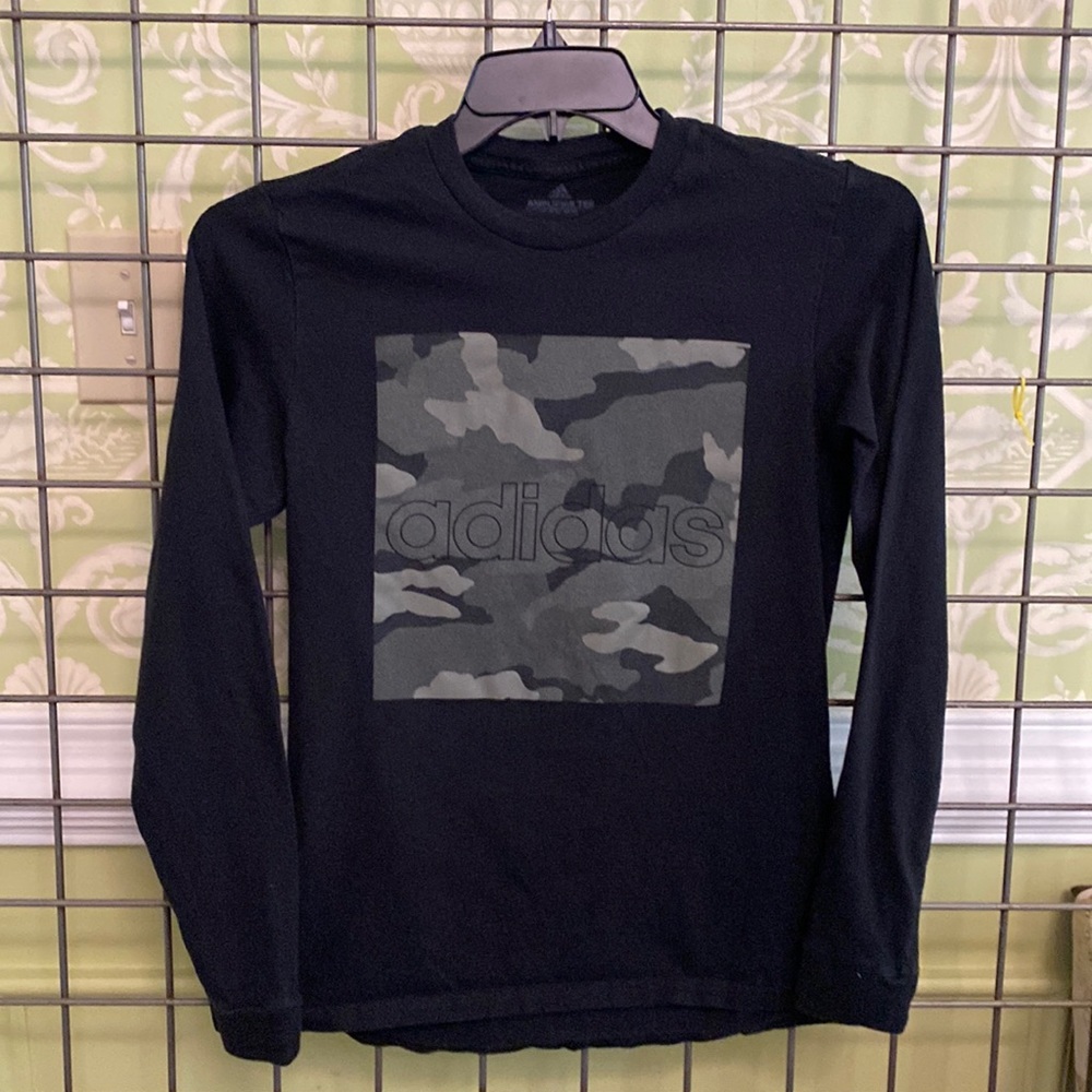 Black long sleeve Adidas shirt